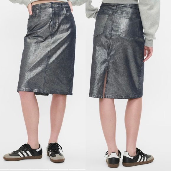 GAP Women’s Blue Denim Skirt - Picture 1 of 5